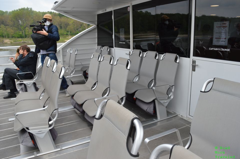 Twin City Liner open deck seating area