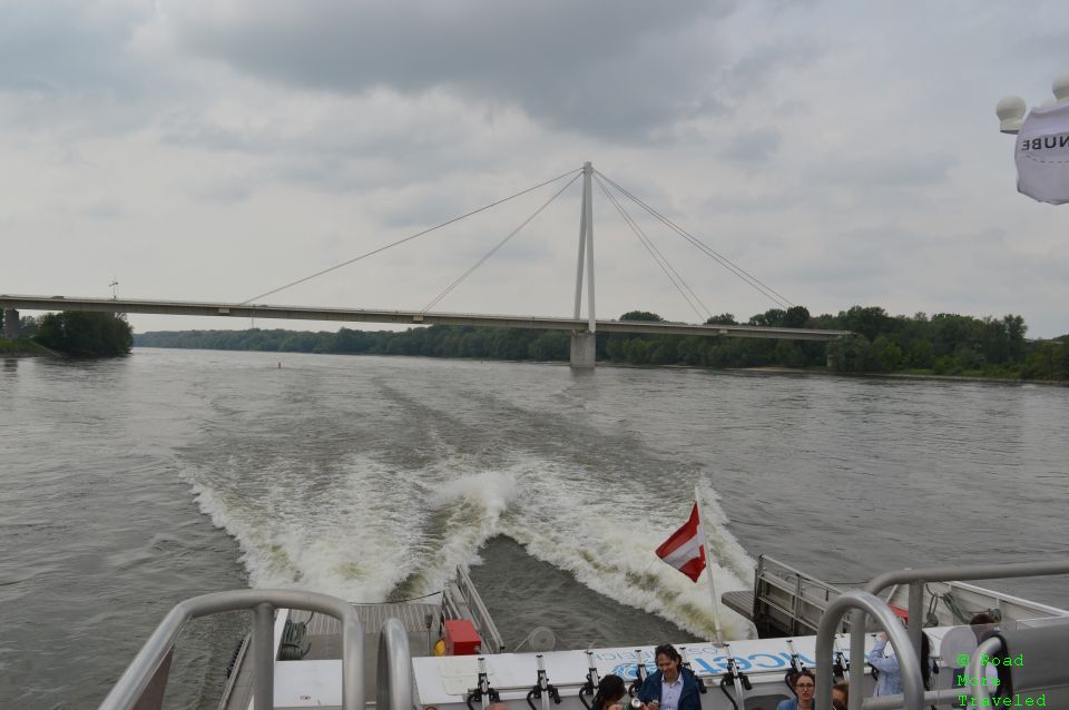 Andreas Maurer Bridge, Danube River, Austria