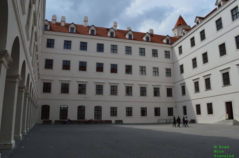 Walking Tour of Bratislava Castle and Old Town - Bratislava Castle palace courtyard