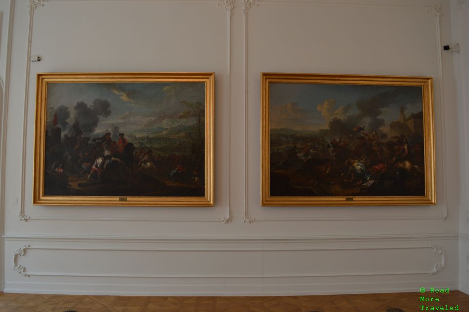 Bratislava Castle paintings