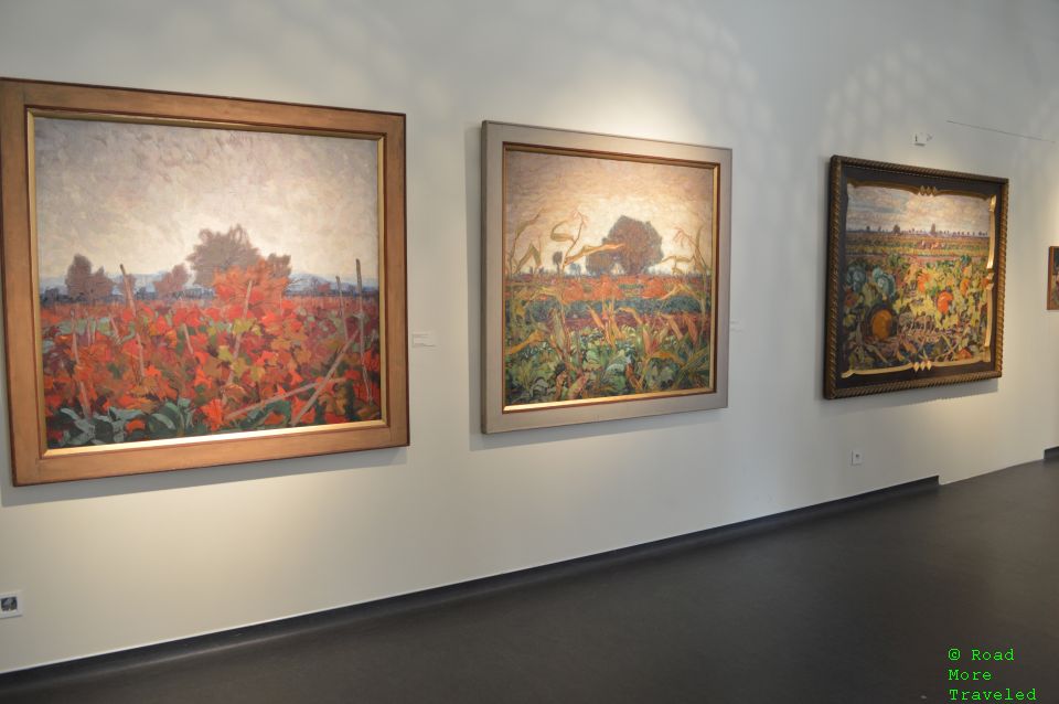 Walking Tour of Bratislava Castle and Old Town - still-life art exhibit