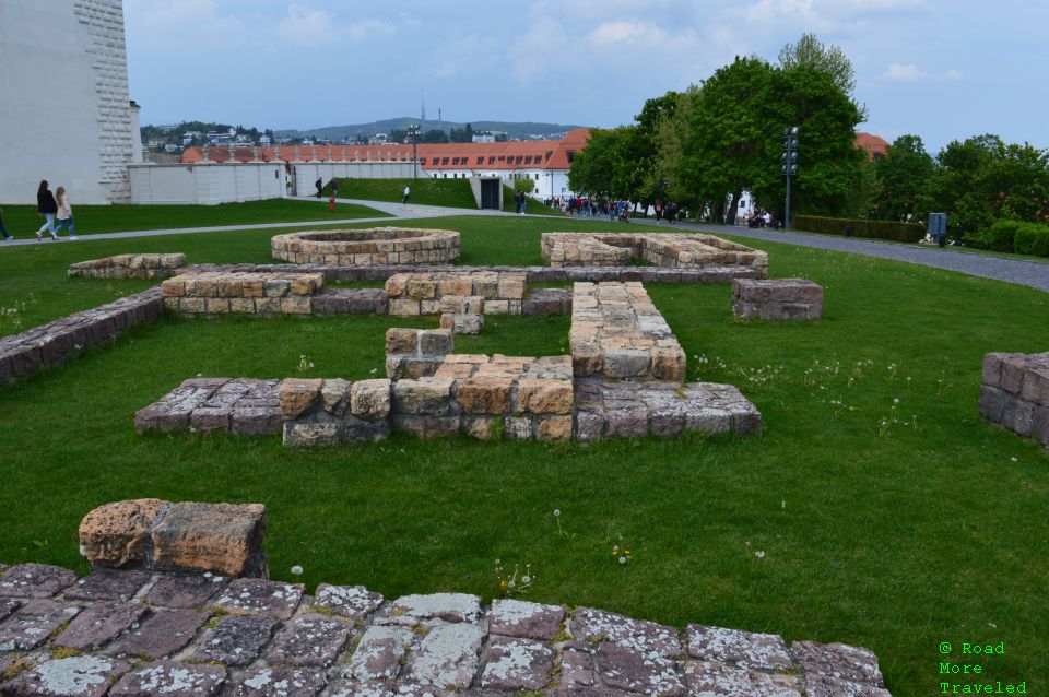 Great Moravian basilica remains, Bratislava Castle
