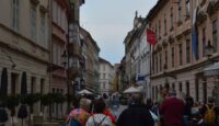 Old Town Bratislava pedestrian area