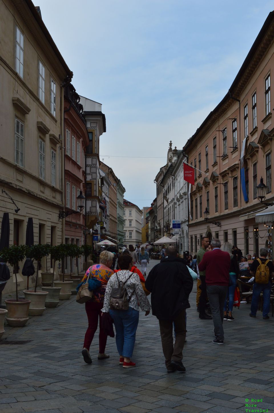 Old Town Bratislava pedestrian area