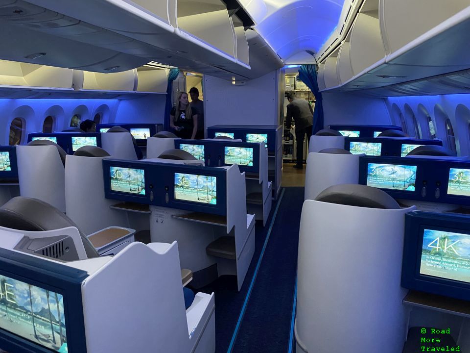 Air Tahiti Nui B787-9 Business Class - interior