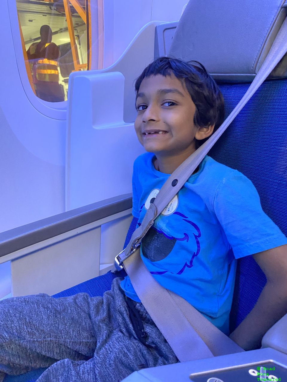 Enjoying Air Tahiti Business Class