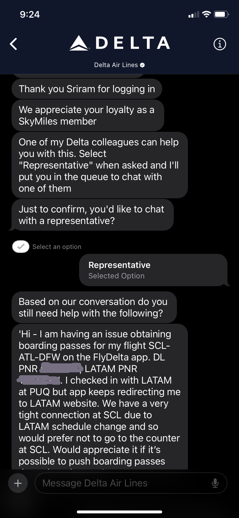 Delta chat support - entering the queue