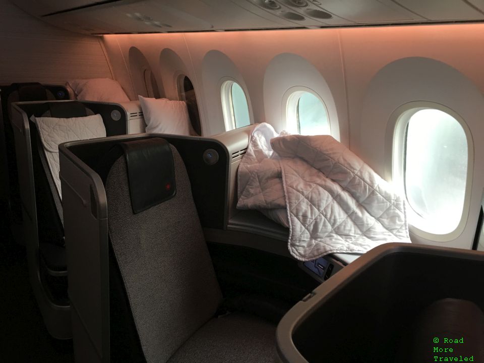 Air Canada B787-9 Business Class