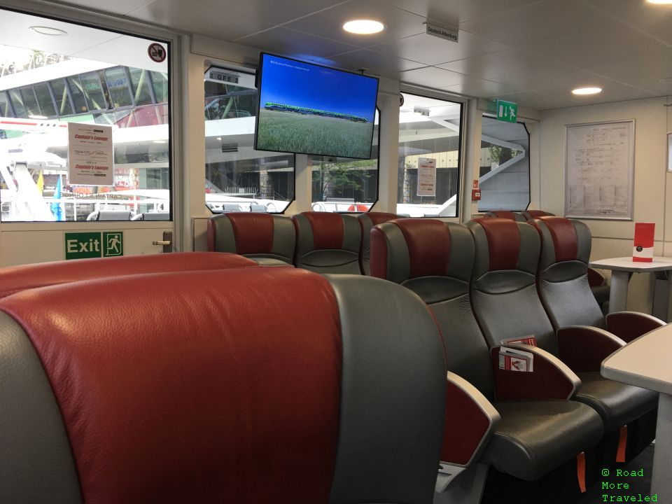Day Trip from Vienna to Bratislava - Twin City Liner Captain's Lounge
