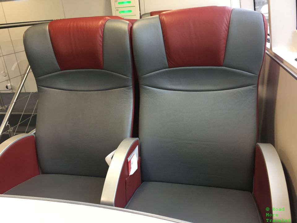Day Trip to Bratislava from Vienna - Twin City Liner Captain's Lounge seats