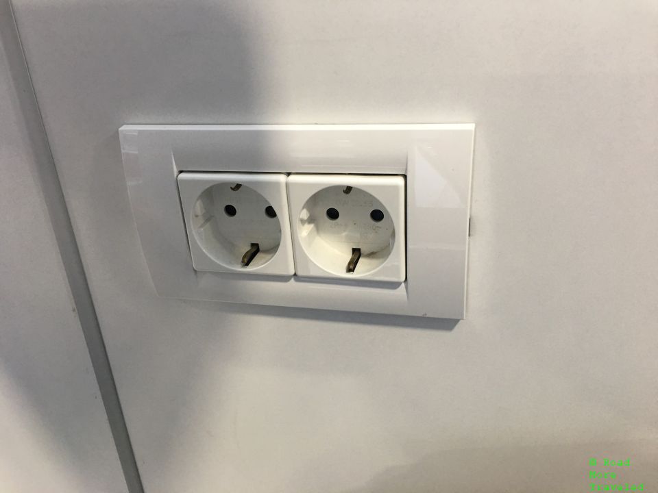 Twin City Liner Captain's Lounge power ports