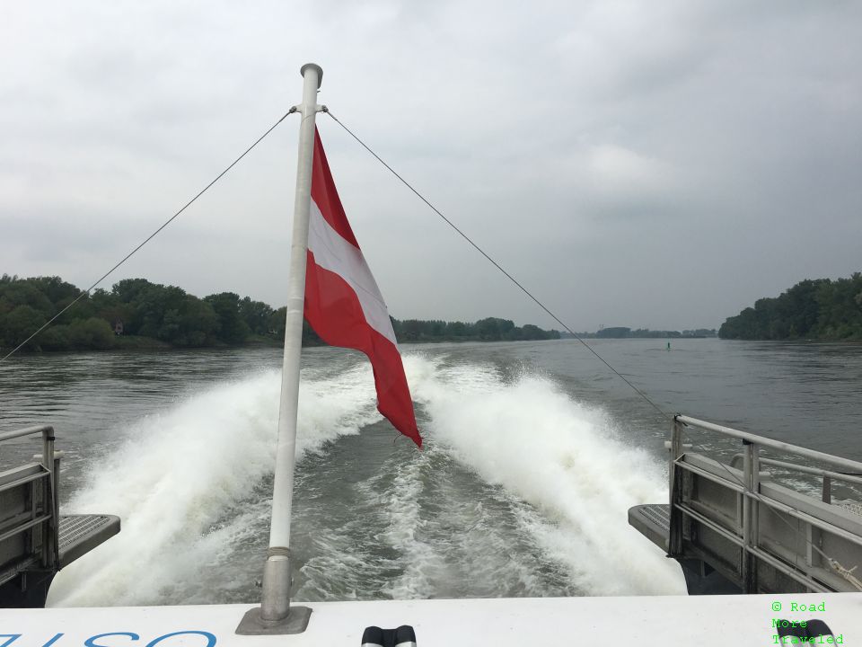 Danube River east of Vienna