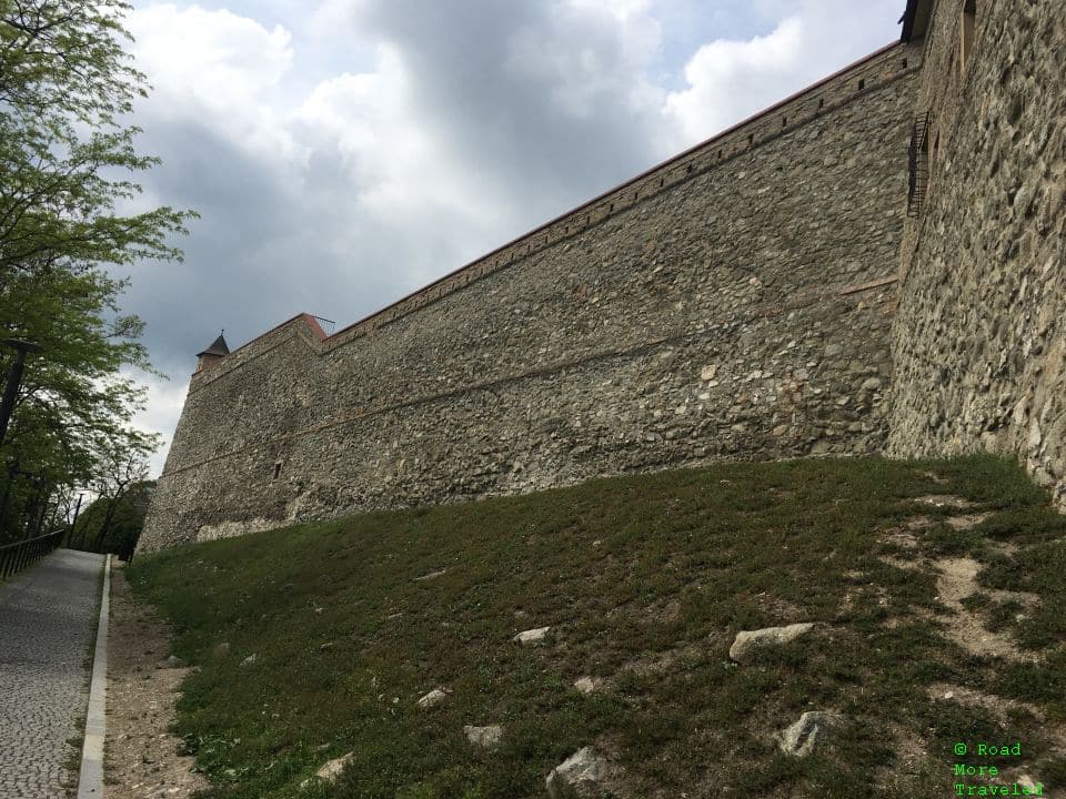 Castle walls of Bratislava Castle