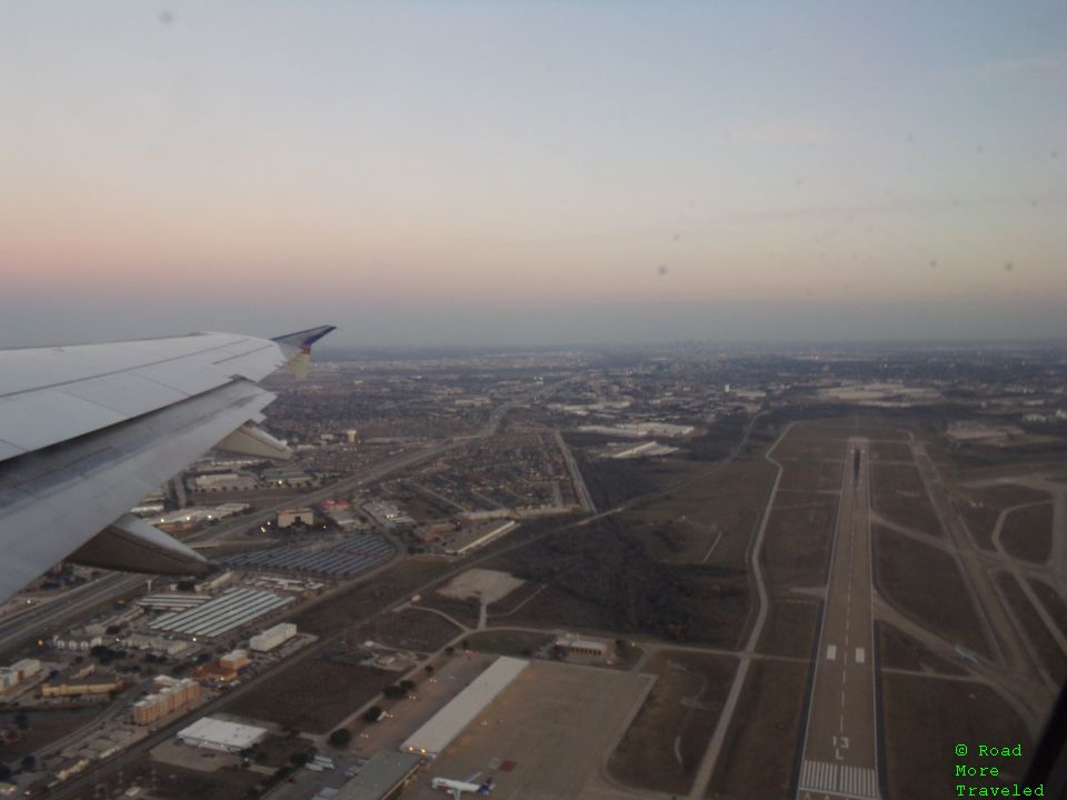 Dallas suburbs east of DFW airfield
