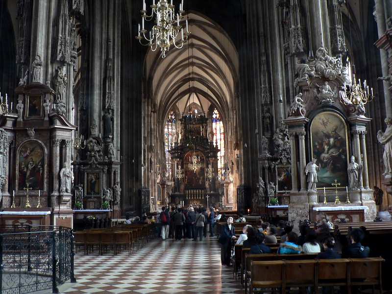 Interior of Stephansdom, Vienna