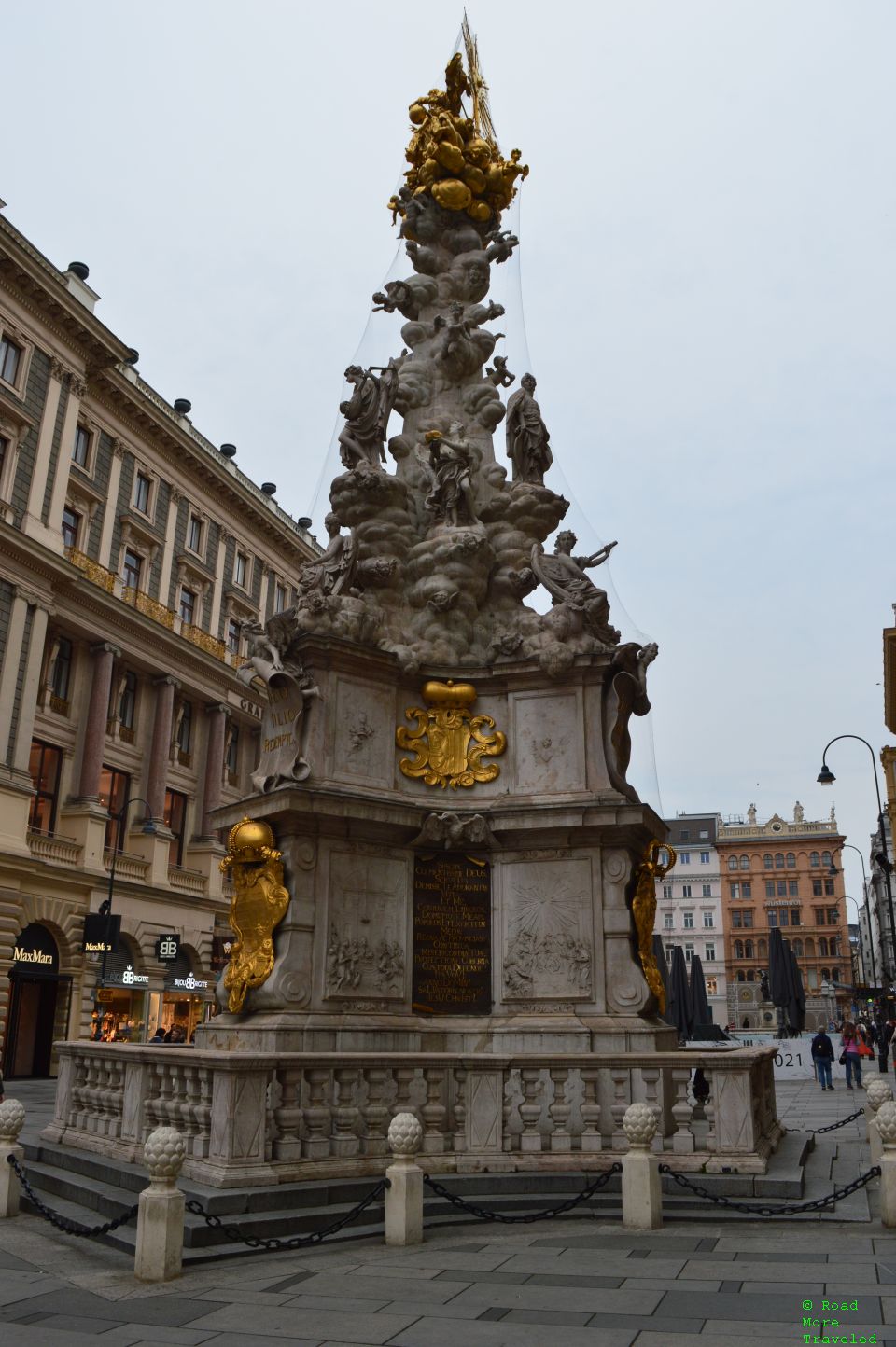 Enjoying a spring weekend in Vienna - Vienna Plague Column