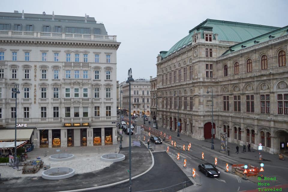 View of Innere Stadt from Albertina, Vienna