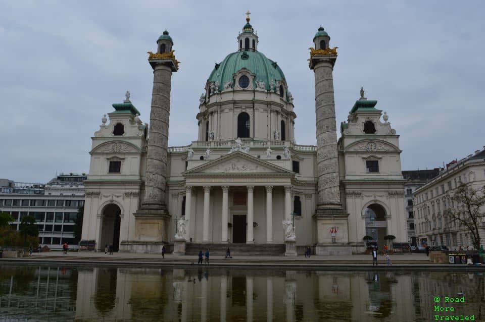 Enjoying a spring weekend in Vienna - Karlskirche