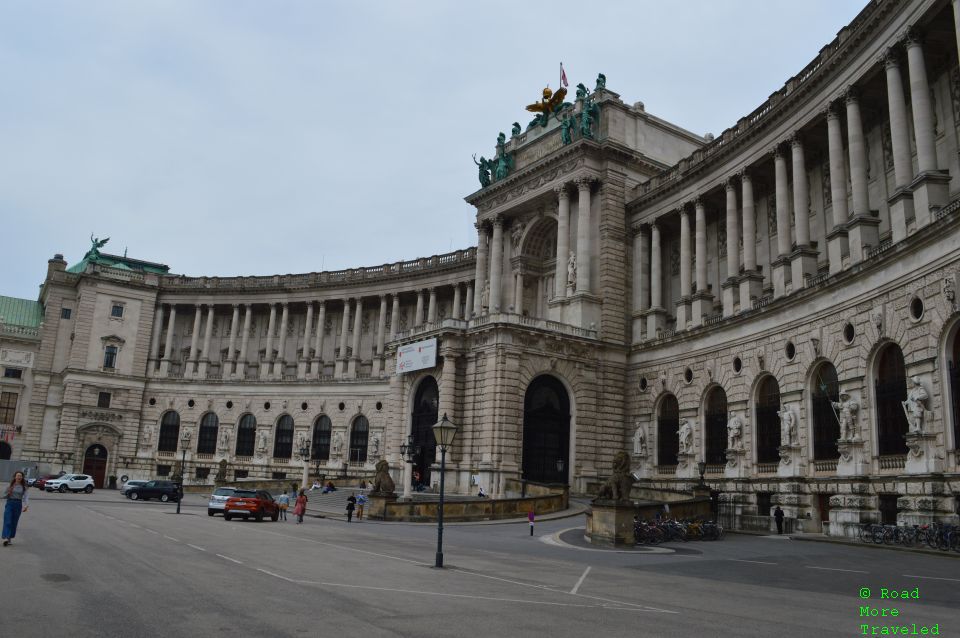 Front of Neue Berg Wing, Hofburg, Vienna