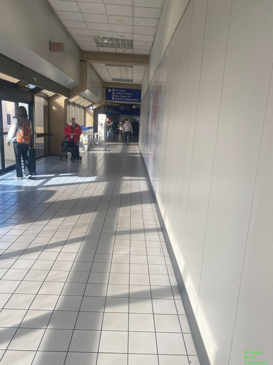 DFW Airport Terminal C arrivals area