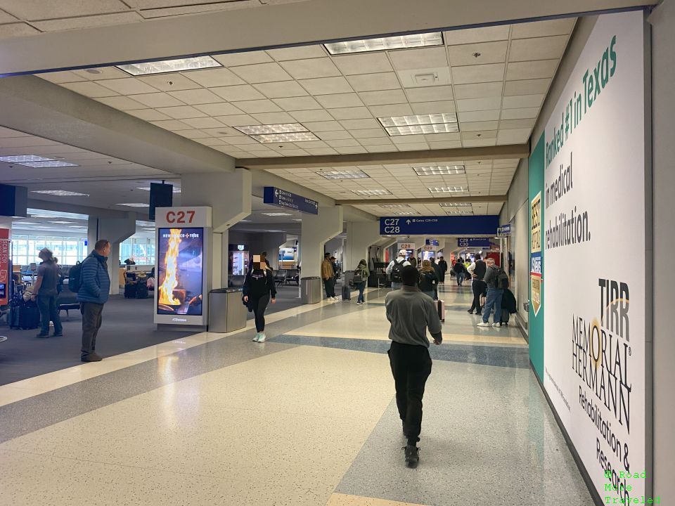 DFW Airport Terminal C departures area
