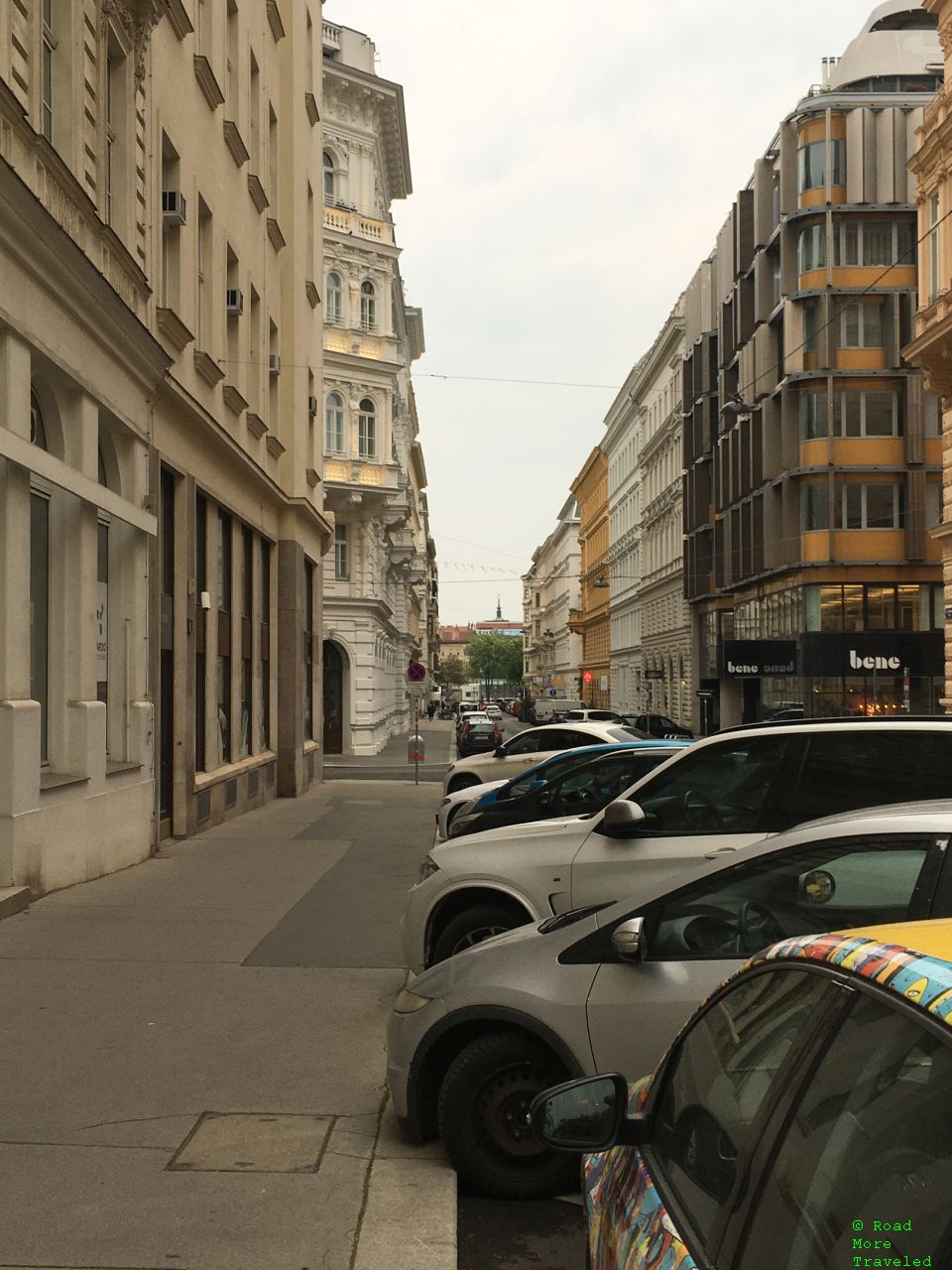 Northwest edge of Old Town Vienna