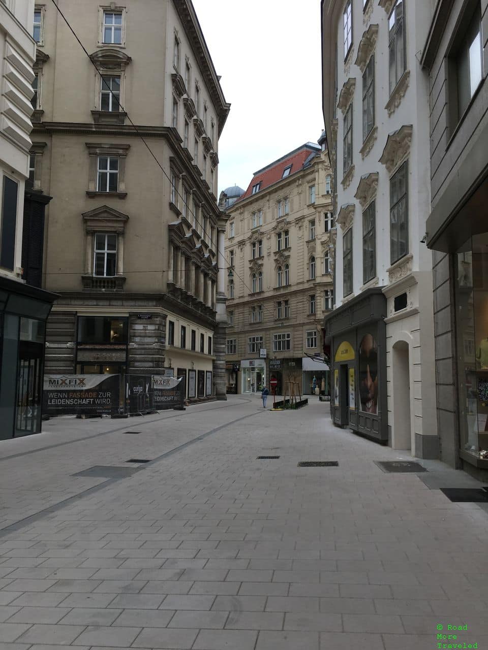 Innere Stadt of Vienna on Sunday morning