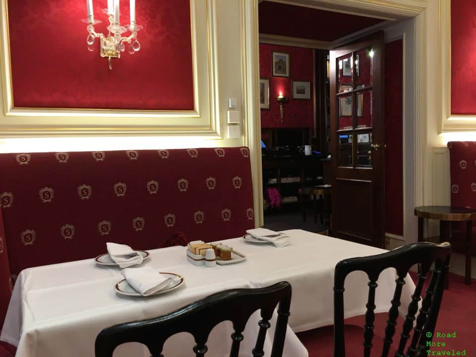 Cafe Sacher at Hotel Sacher, Wien