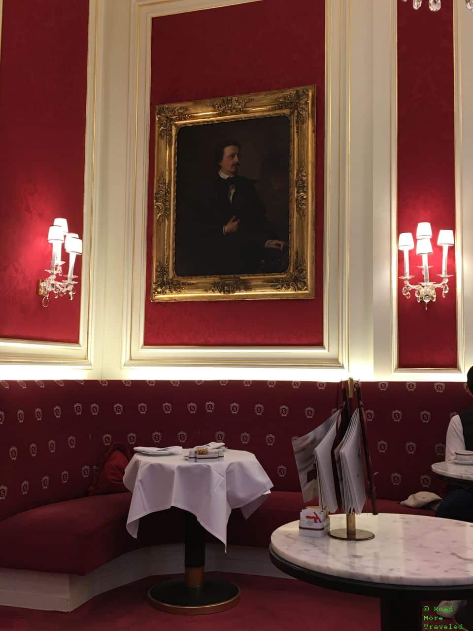 Enjoying a spring weekend in Vienna - Cafe Sacher at Hotel Sacher