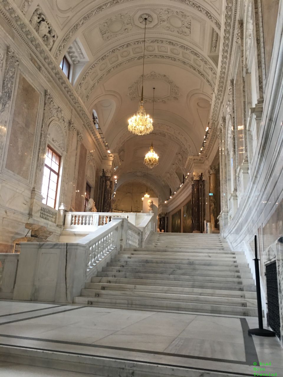 Enjoying a spring weekend in Vienna - entrance to Ephesos Museum, Hofburg Palace