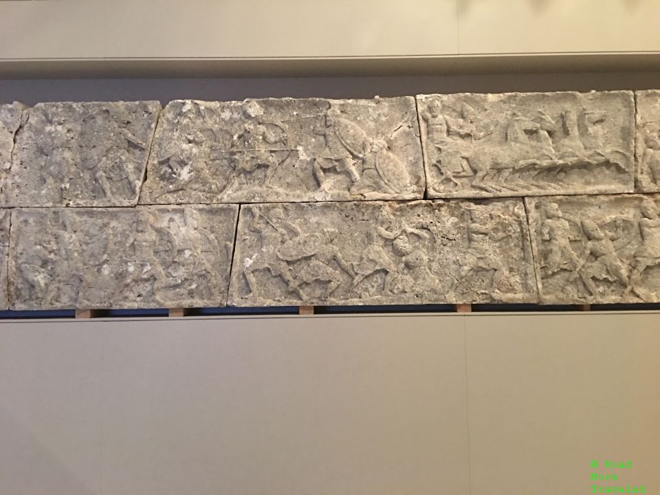 Greek artifacts at Ephesos Museum, Hofburg, Vienna