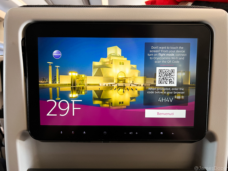 a screen on a device