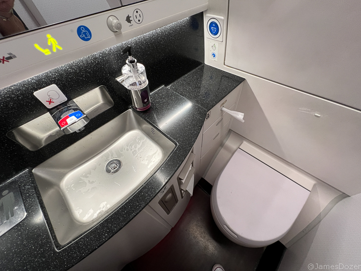 a sink and toilet in a bathroom