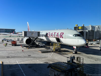 Review: Qatar Airways A350 Economy Class, Los Angeles to Doha