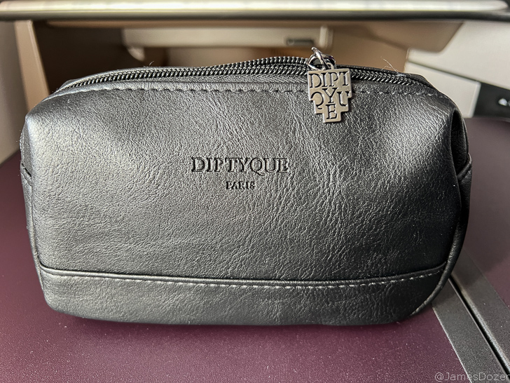 a black bag with a zipper