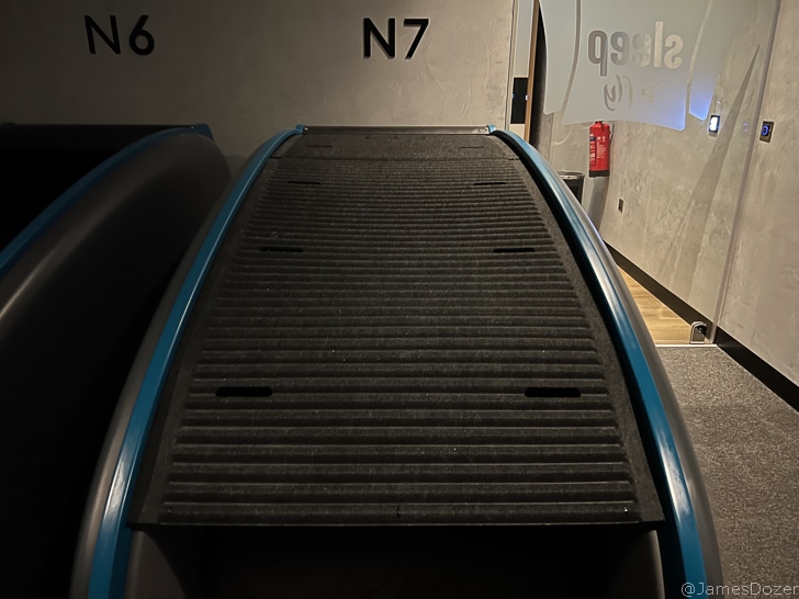 a black and blue treadmill