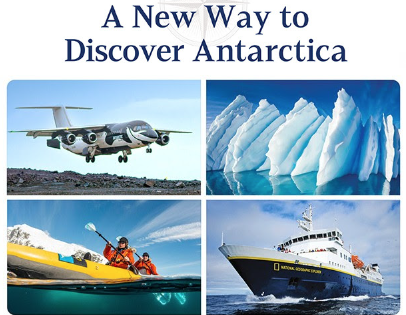 Fly the Drake Passage to Antarctic – Lindblad Expeditions From $7,500