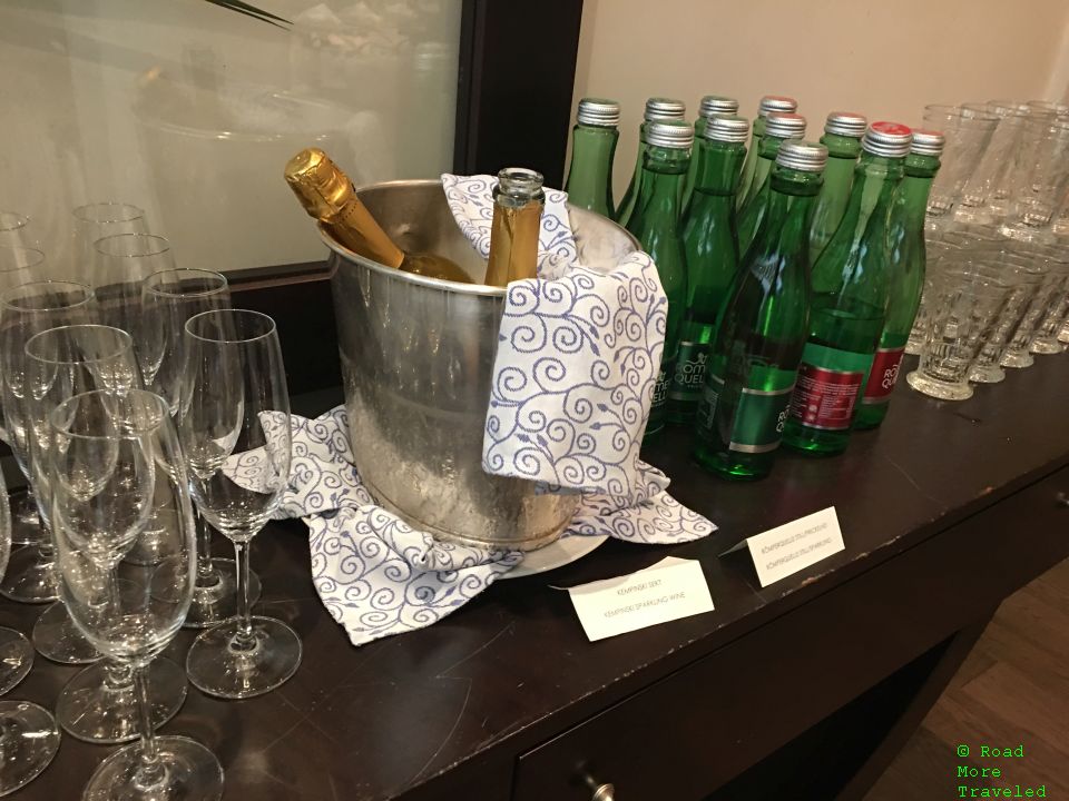 Palais Hansen Kempinski sparkling wine