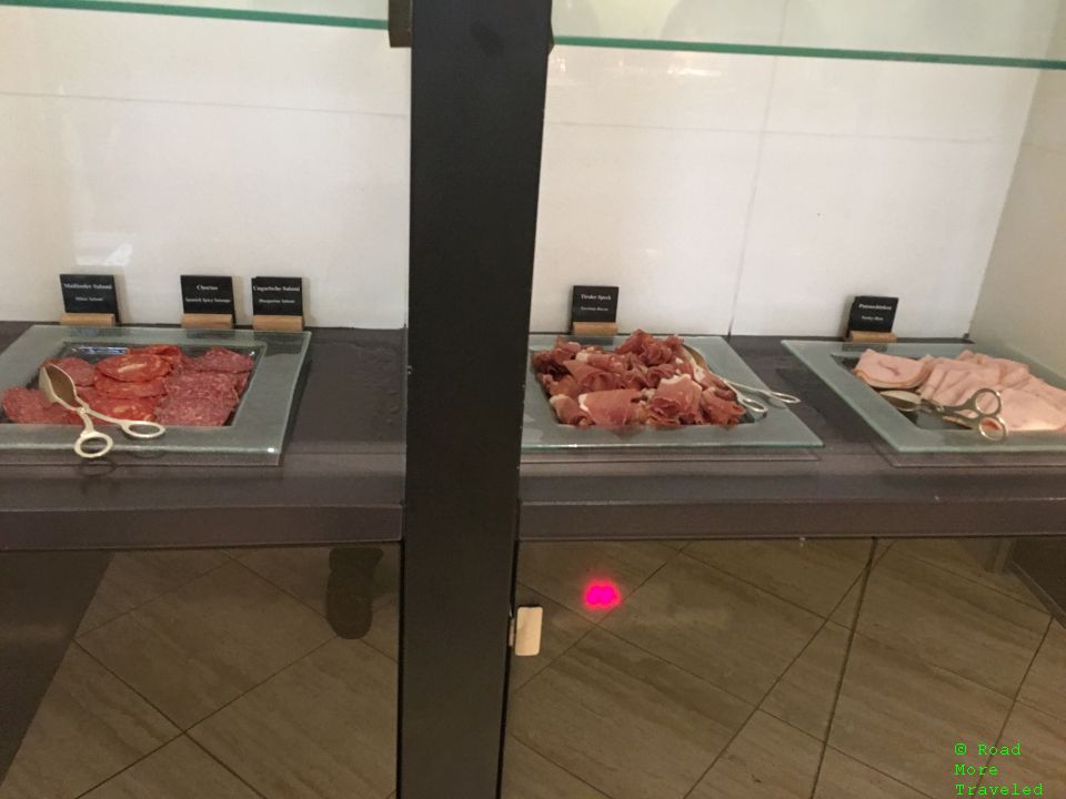 Palais Hansen Kempinski breakfast cold cuts