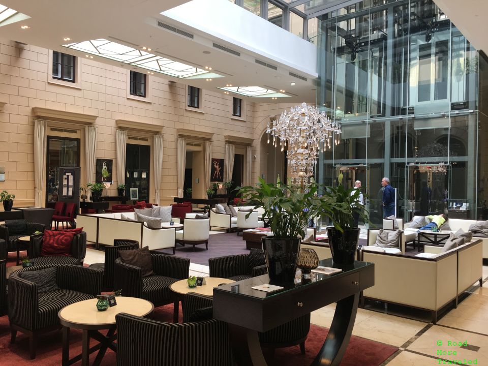 Lobby lounge at Palais Hansen Kempinski