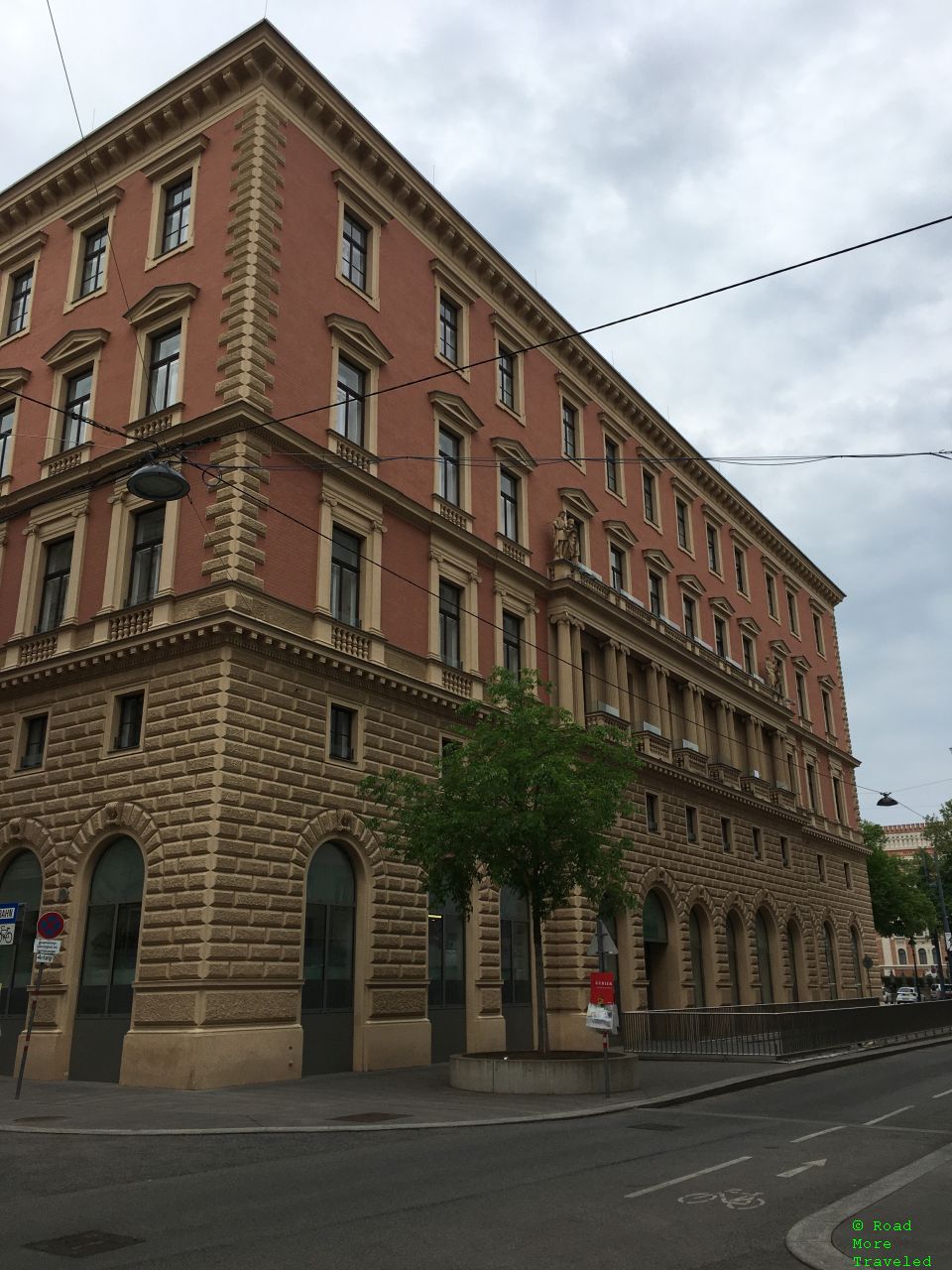 Exterior design of Palais Hansen Kempinski