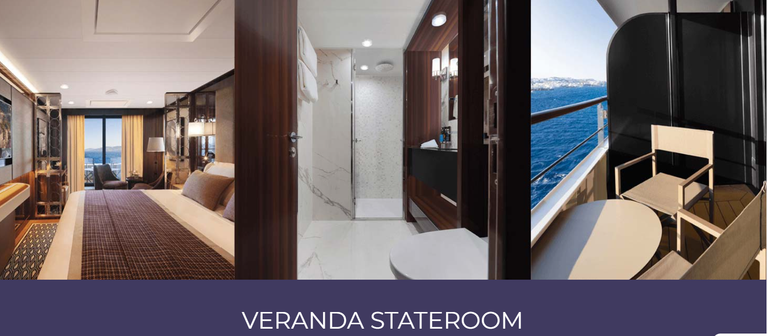 Veranda stateroom Atlas Ocean Voyage