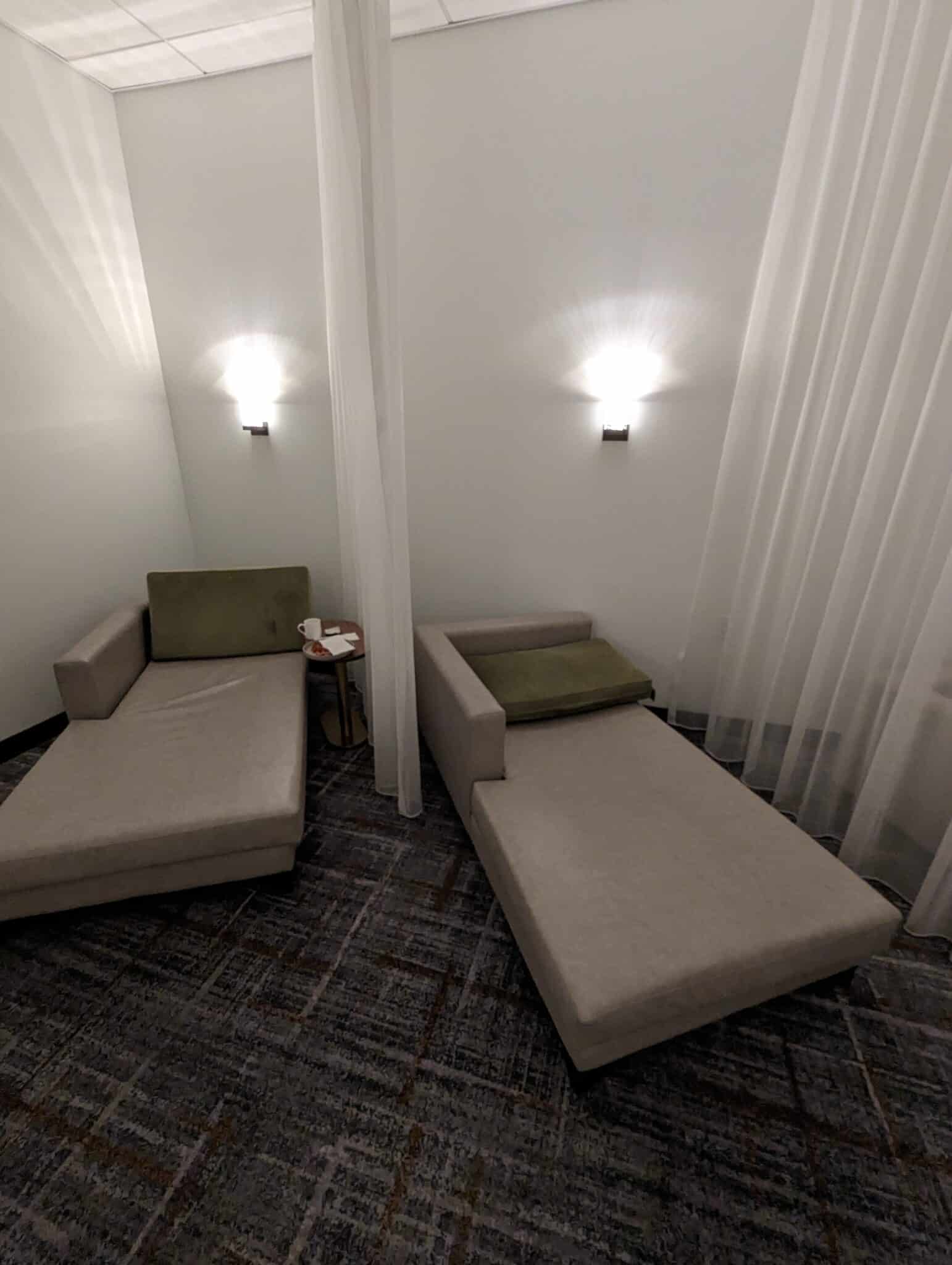 Soho lounge resting area