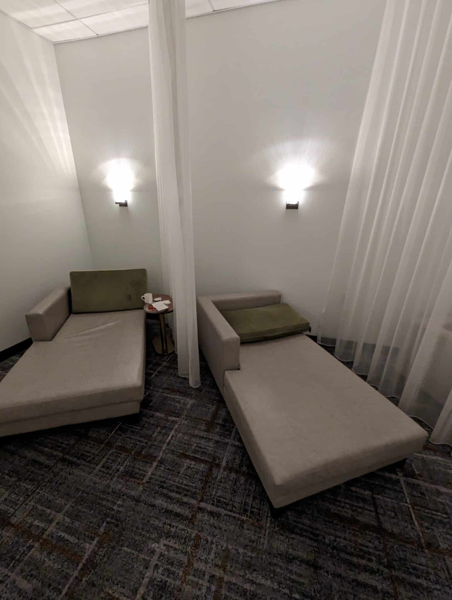Soho lounge resting area
