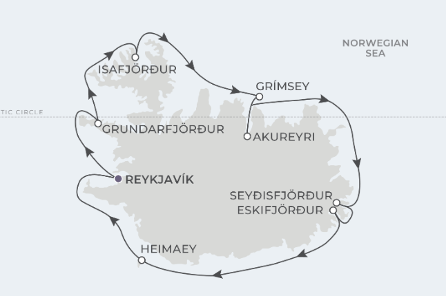 a map of the arctic