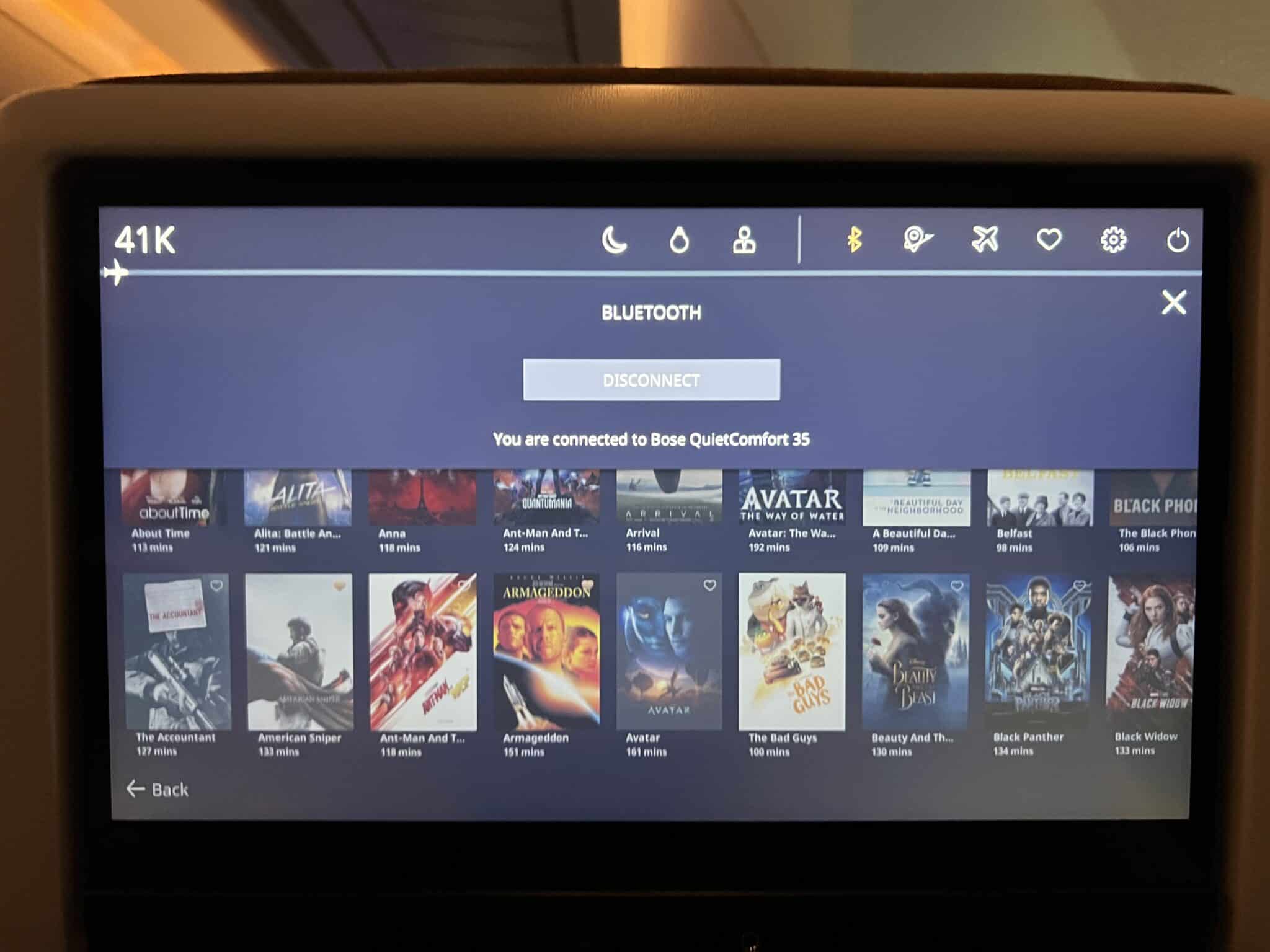 a screen shot of a device