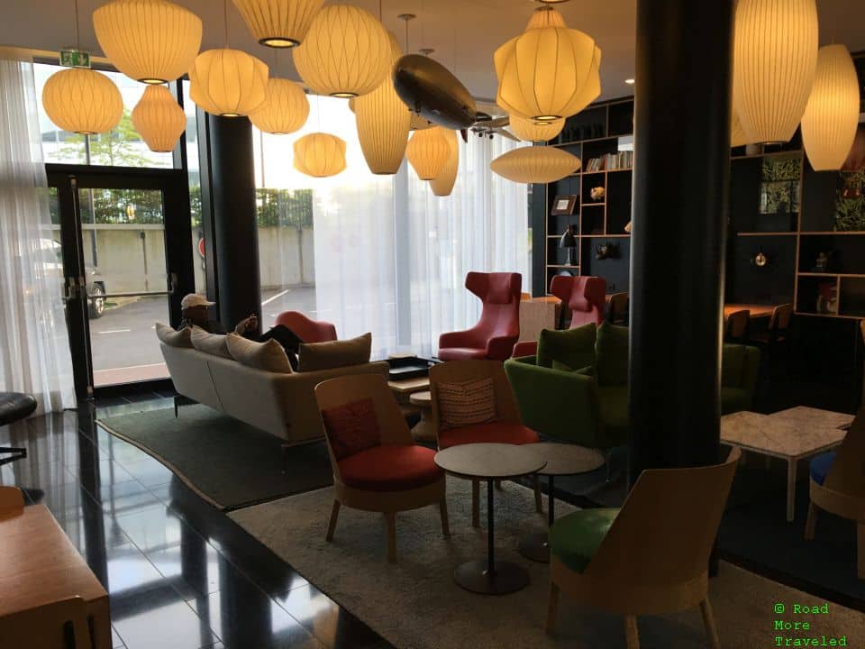 Zeppelin model at citizenM CDG