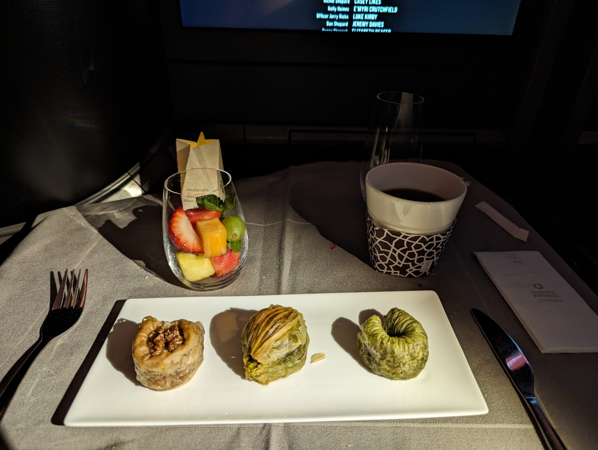 a plate of food on a table