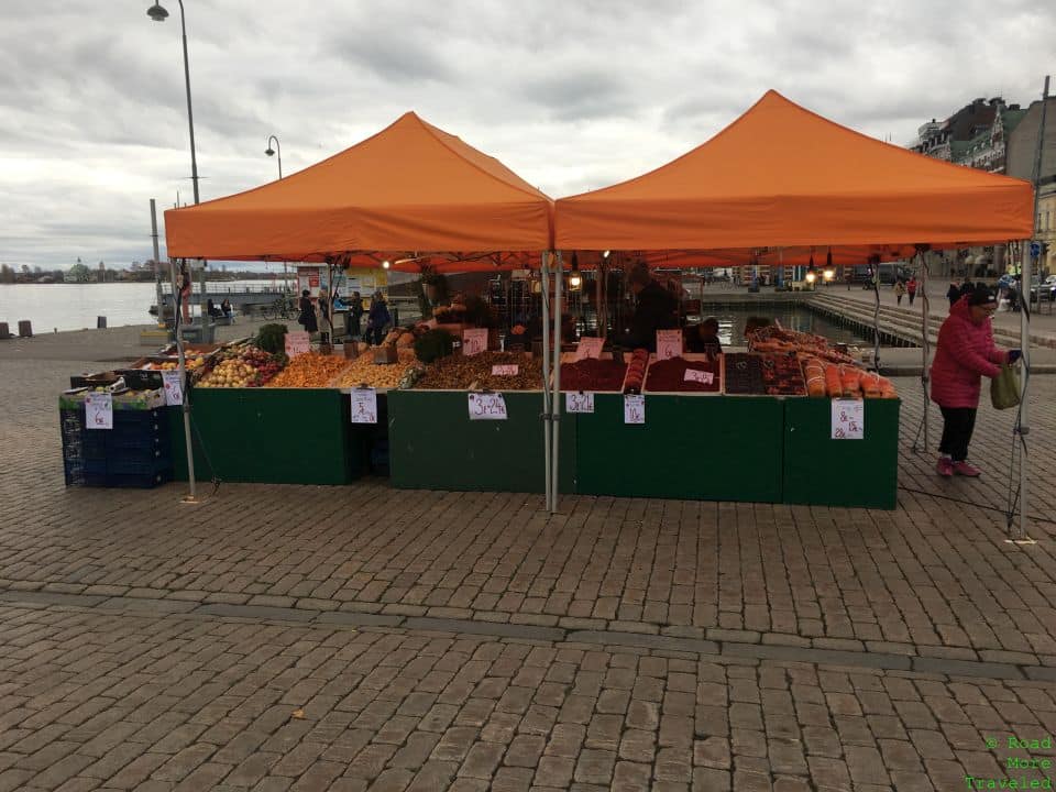 Enjoying a Fall Day in Helsinki - Helsinki Market Square