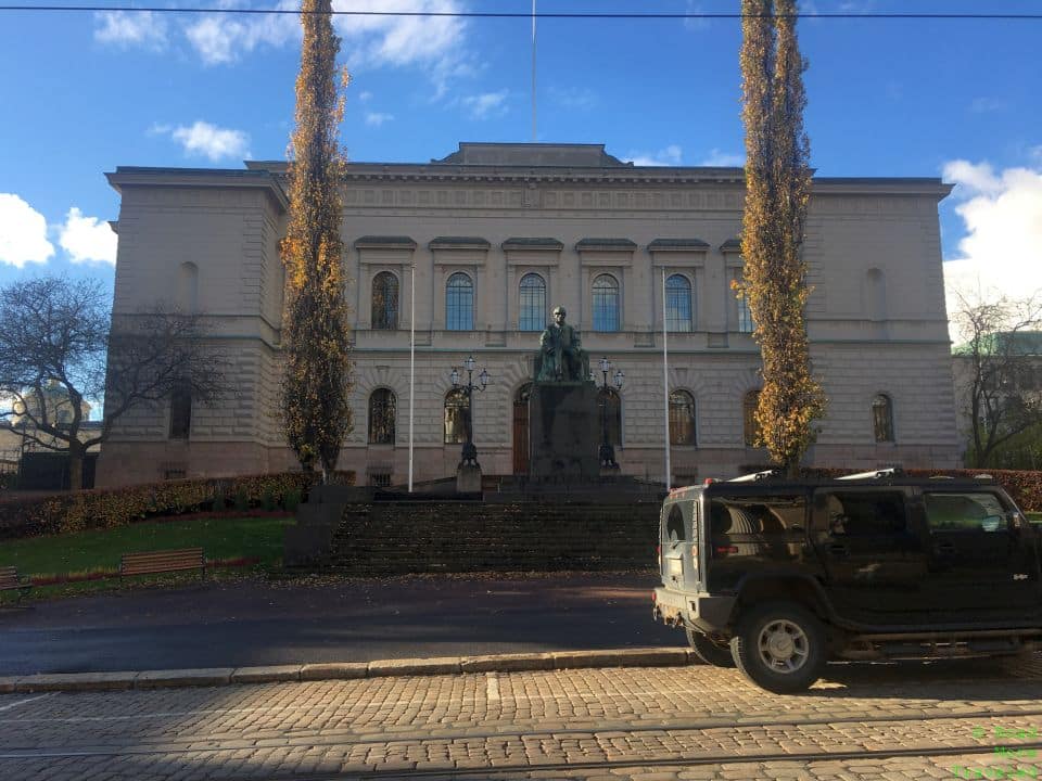 Enjoying a Fall Day in Helsinki - Bank of Finland